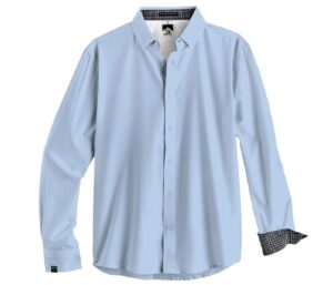 Men's Eco Woven Wrinkle-free Travel Shirt